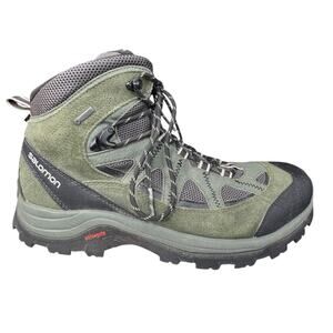 Salomon Men’s LTR GTX Green Hiking Trail Boots Size US 10.5